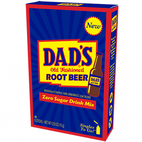 Dad's Root Beer Singles to Go Drink Mix (15g)