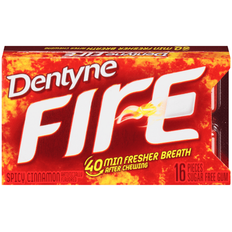 Dentyne Fire Gum Spicy Cinnamon (16pcs)