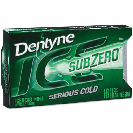 Dentyne Ice Gum Sub Zero Iceberg Mint (16pcs)