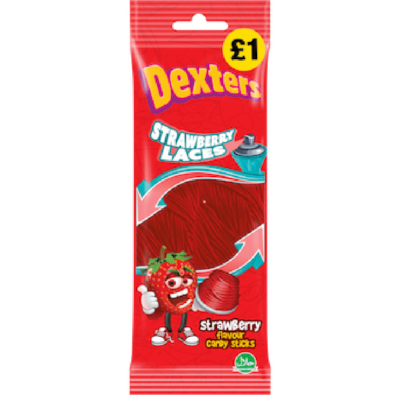 Dexters Strawberry Laces (180g)