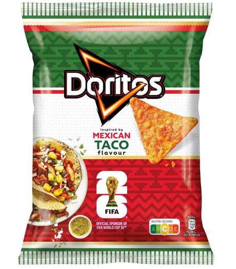 Doritos Mexican Taco Flavour Chips Bag 110g