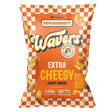 Doughbrik's Wavers Extra Cheesy Crispy Snacks Bag 126g