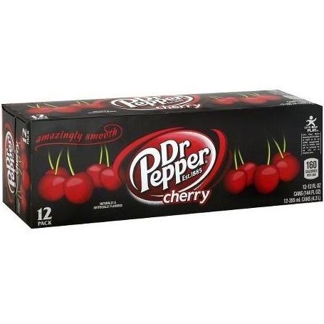 Dr Pepper Cherry Fridge Pack (Case of 12)