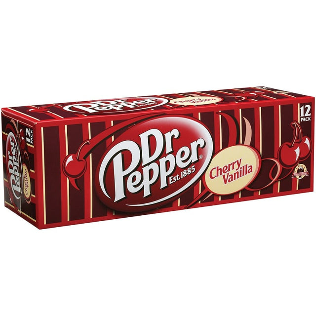 Dr Pepper Cherry Vanilla Fridge Pack (Case of 12)
