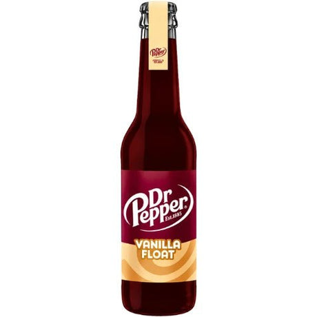Dr Pepper Vanilla Float Glass Bottle 275ml USA