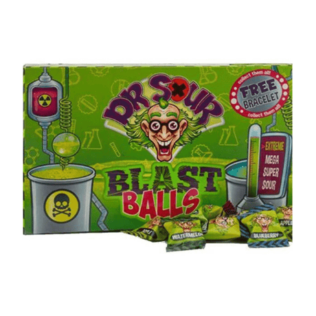 Dr Sour Blast Balls Theatre Box (90g)