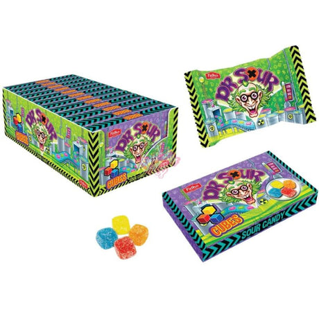 Dr Sour Cubes Theatre Box (90g)