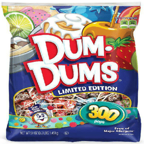 Dum Dums Lollipops Limited Edition (300pcs)