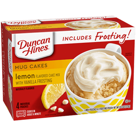 Duncan Hines Mug Cakes Lemon (376g)