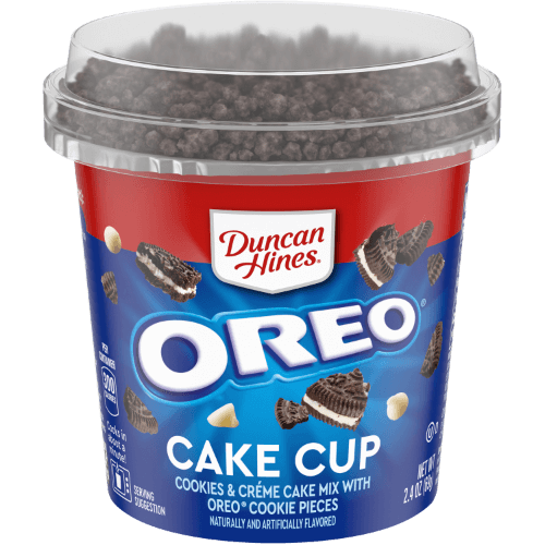 Duncan Hines Oreo Cookies and Creme Cake Cup (68g)