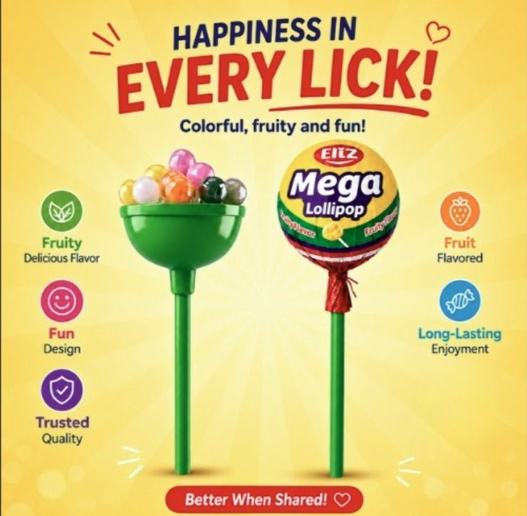 Eliz Mega Lollipop 150g