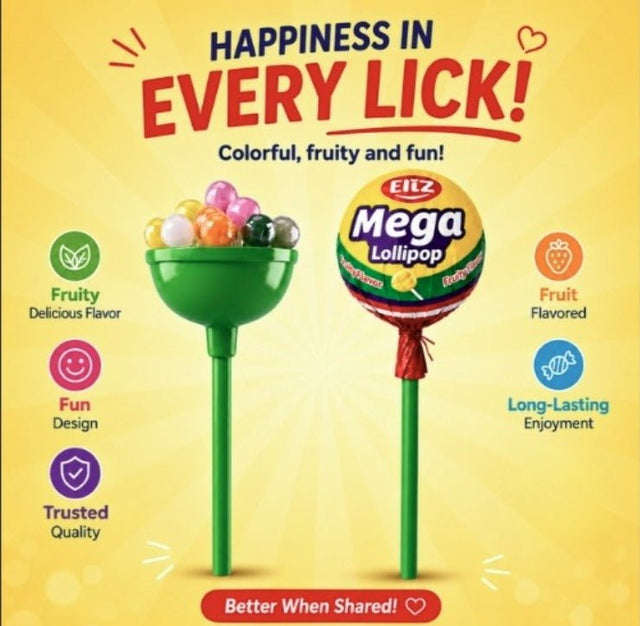 Eliz Mega Lollipop 150g