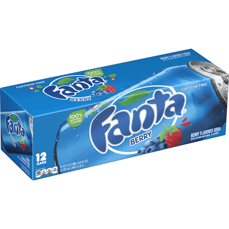 Fanta Berry Fridge Pack (Case of 12)(BB 15/12/23)