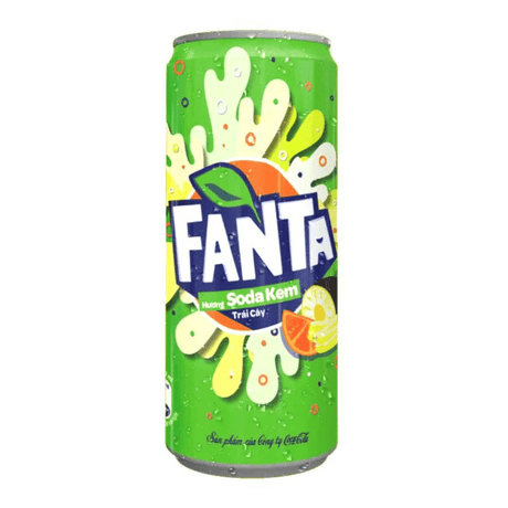 Fanta Cream Soda Can (320ml) Vitenam