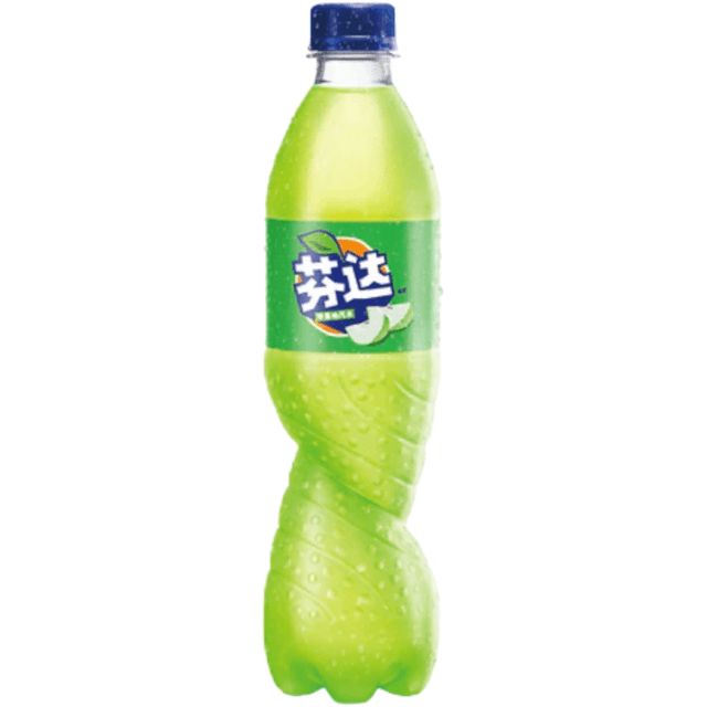 Fanta Green Apple Bottle (500ml) (Japan)