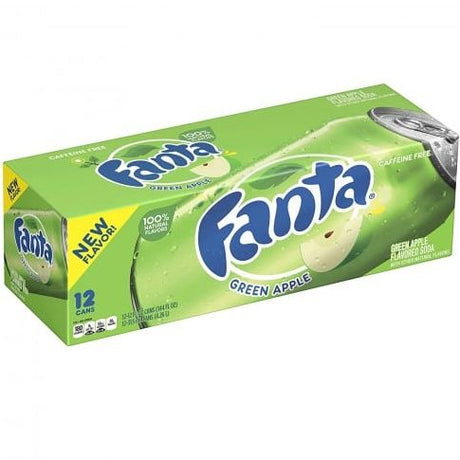 Fanta Green Apple Fridge Pack (Case of 12)
