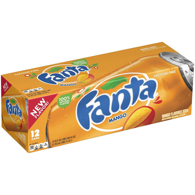 Fanta Mango Fridge Pack (Case of 12)