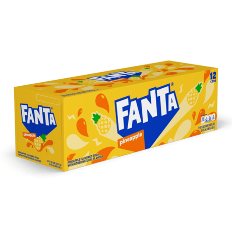 Fanta Pineapple Fridge Pack (Case of 12)