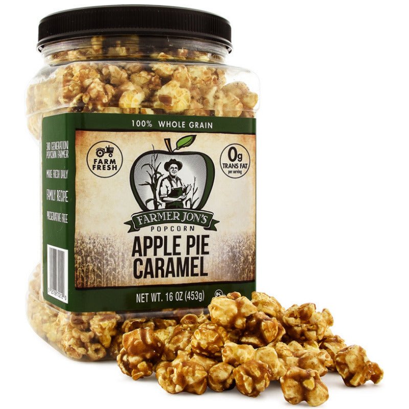 Farmer Jon's Popcorn Apple Pie Caramel Jar (453g)