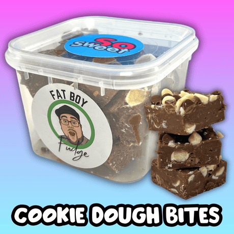 FatBoy Fudge Cookie Dough Bites LIMITED EDITION Fudge Tub
