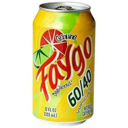 Faygo 60-40 Grapefruit and Lime (355ml)
