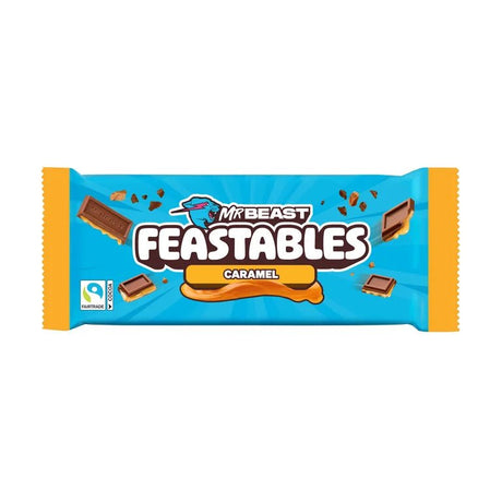 Feastables Mr Beast Caramel Chocolate Bar 60g