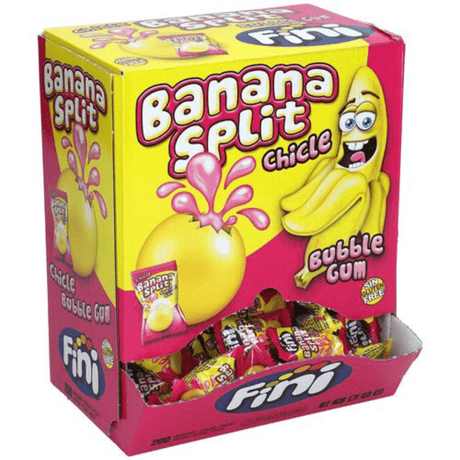 Fini Bubblegum Banana Split (200pcs)
