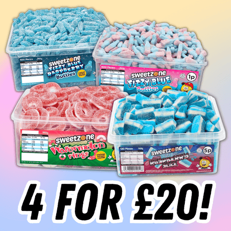 Fizzy Sweetzone Best Sellers Bundle (4 for £20!)