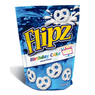 Flipz Birthday Cake Covered Pretzels (141g)