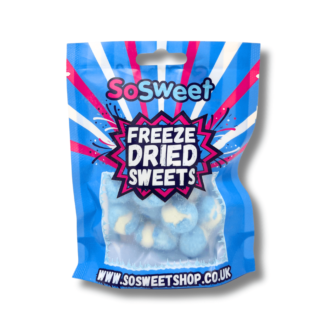 Freeze Dried Blue Raspberry Bon Bons – SoSweet