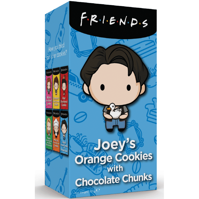 Friends Cookies Joey's Orange Cookies with Chocolate Chunks (150g)