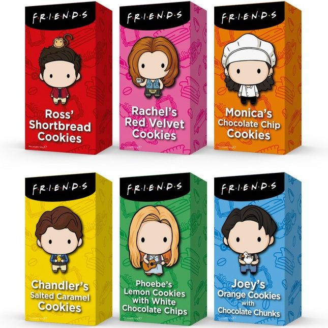 Friends Cookies The Reunion Pack (Pack of 6)