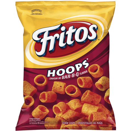 Fritos Hoops Bar-B-Q (57g) (Canadian)