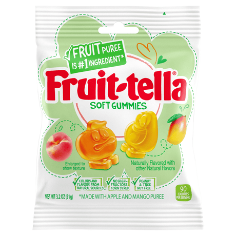 Fruit-tella Peach-Mango Soft Gummies (91g)