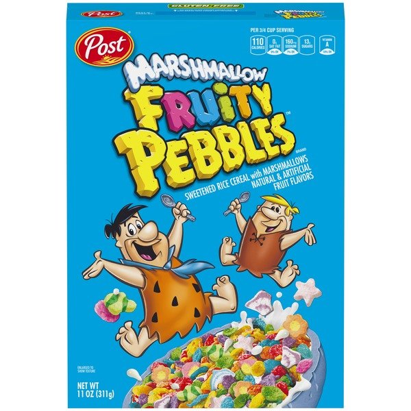 Fruity Pebbles with Marshmallows Cereal Box (311g)