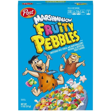 Fruity Pebbles with Marshmallows Cereal Box (311g)