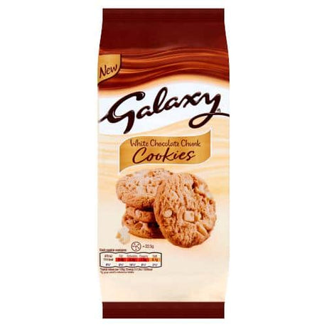 Galaxy White Chocolate Chunk Cookies (180g)
