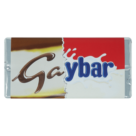 'Gaybar' Rude Chocolate Bar (80g)