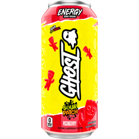 Ghost Sour Patch Kids Redberry Energy Drink (473ml)