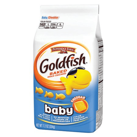Goldfish Crackers Baby Cheddar (204g)