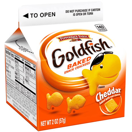 Goldfish Crackers Carton Cheddar (57g)