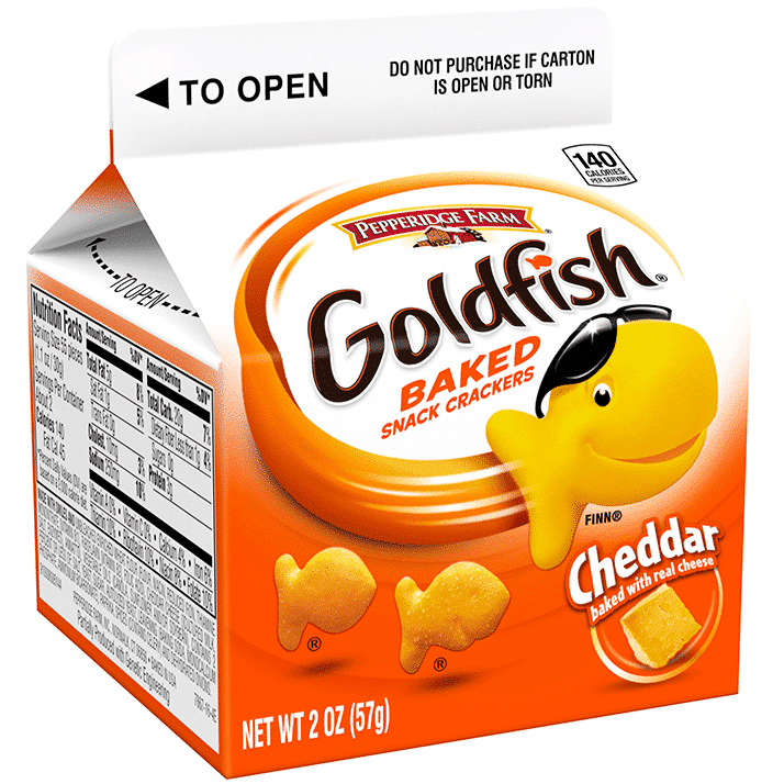 Goldfish Crackers Carton Cheddar (57g)