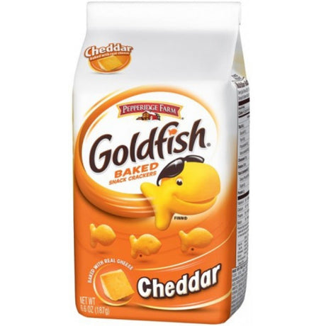 Goldfish Crackers Cheddar (187g)