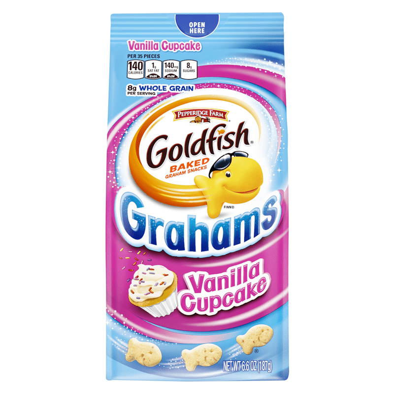 Goldfish Grahams Vanilla Cupcake Crackers
