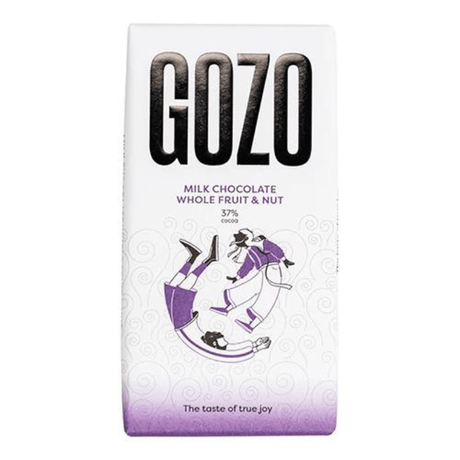 Gozo Bar Milk Chocolate Whole Fruit & Nut (130g)