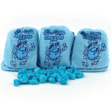 Gum Nuggets Blue Raspberry (28g)