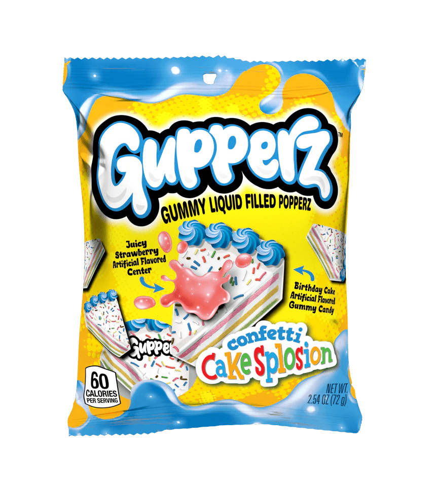 Gupperz Confetti Cake Explosion Peg Bag 72g
