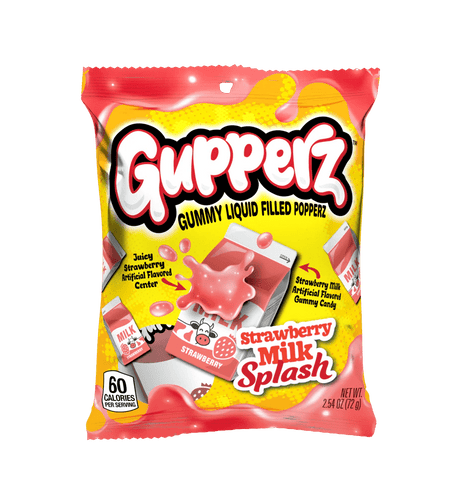Gupperz Strawberry Milk Splash Peg Bag 72g