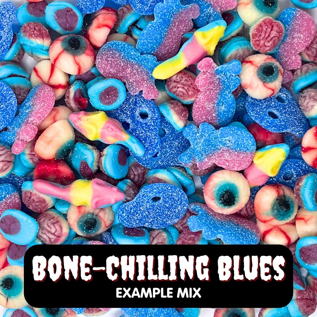 Halloween Bone-Chilling Blues Pick'n'Mix Sweets Bucket 2kg – SoSweet