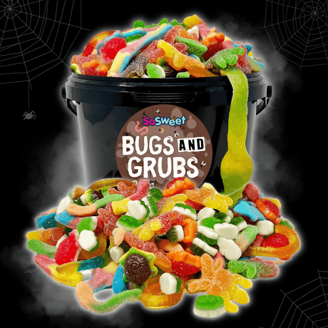Halloween Bugs & Grubs Pick'n'Mix Sweets Bucket (2kg)